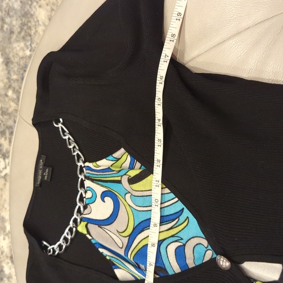 Women's EUC XL August Silk sweater top - Picture 6 of 9